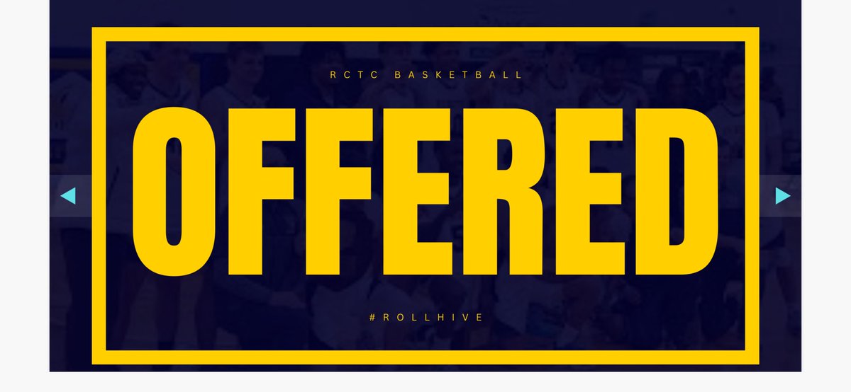wisly_kj's tweet photo. I’m incredibly happy to announce I’ve received a offer from Rochester community and technical college. https://t.co/vWT7CqAgky