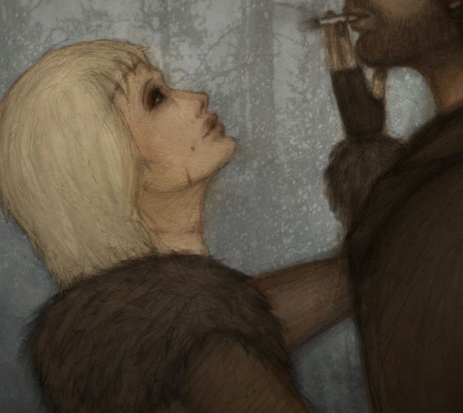 passesoutcries's tweet photo. @SmalsiKatyte helloo!! her name is paris pierce, her mother was an albuquerque bone raider, who, once conquered, ended up as the ancilla to a prominent centurion. paris either becomes an arizona priestess or a courier ￼in california. she eats people glory to fallout new vegas https://t.co/dU0yMCOy3R
