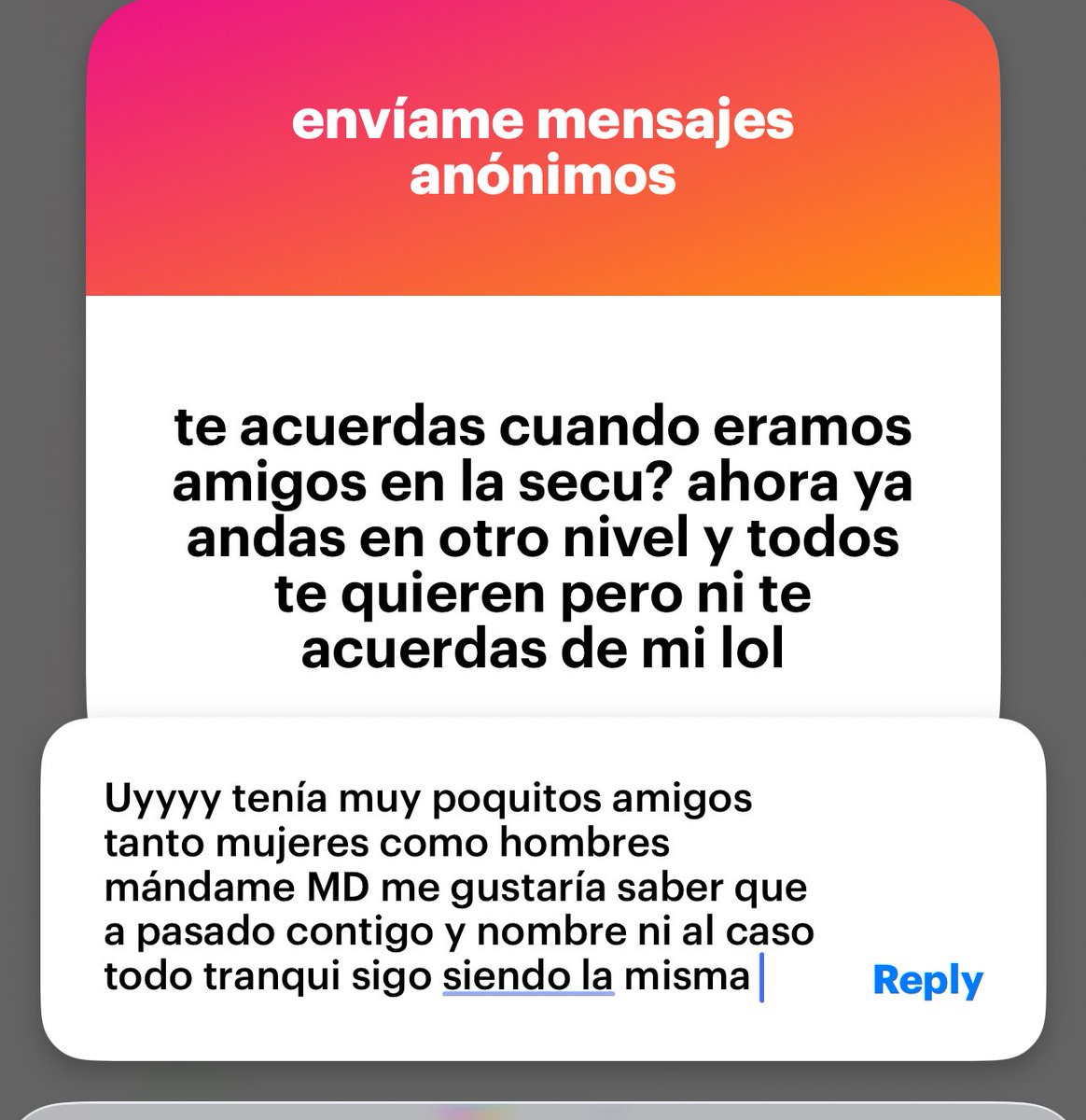 Mándame MD aquí andamos