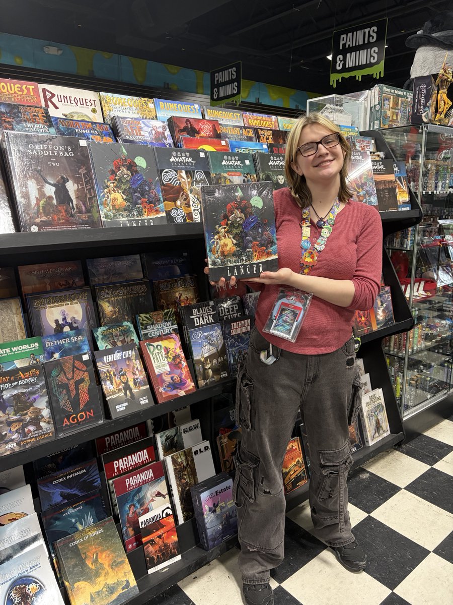 If you love mchs and sci-fi you gotta snag LANCER!!! Set 15,000 years in the future YOU are a mech pilot completing missions to keep the peace! 🤘