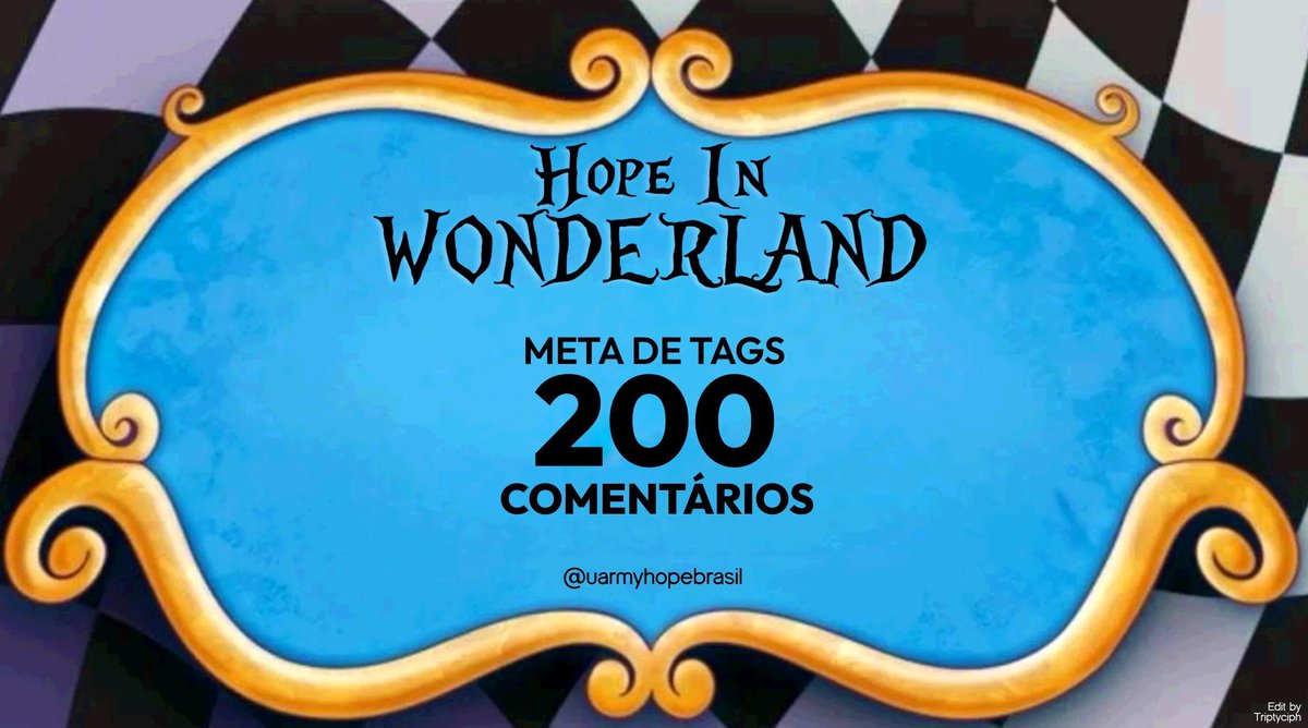 uarmyhopebrasil's tweet photo. Entre espelhos quebrados e sorrisos enigmáticos… o sol reina em Wonderland 🐿🃏
Comentem qualquer coisa junto às tags.
HOPE IN WONDERLAND
#TimeHope
#Timejack
#HOBIUARY2026 https://t.co/Jjh1AlosSg