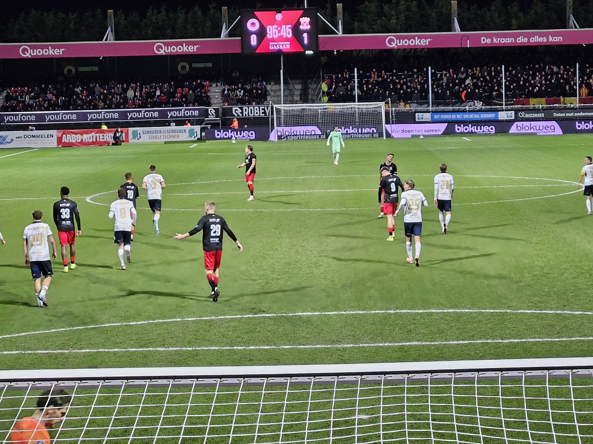 Wat een treurig niveau liet Excelsior zien tegen de Eagles. De streep komt heel snel dichterbij 😡