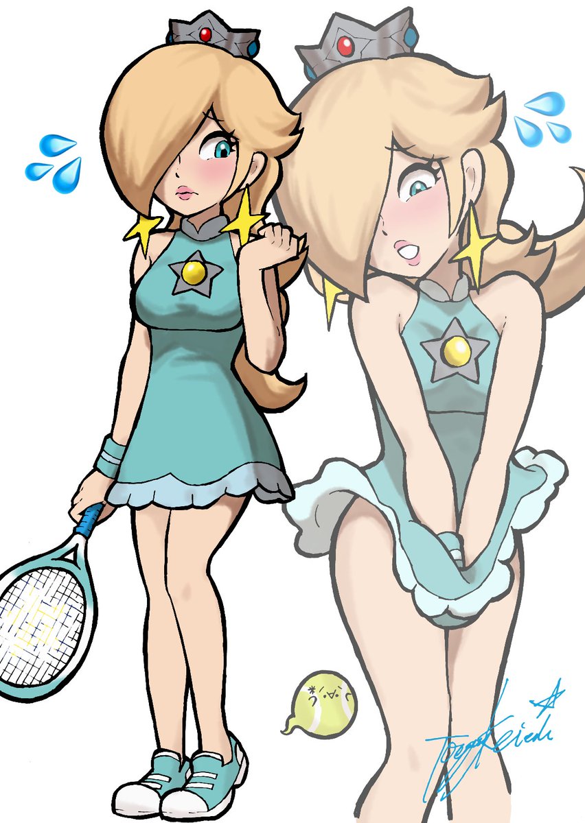 【再掲】履き忘れたロゼッタ様🎾

【Repost】Rosalina forgot to put on her tights🎾