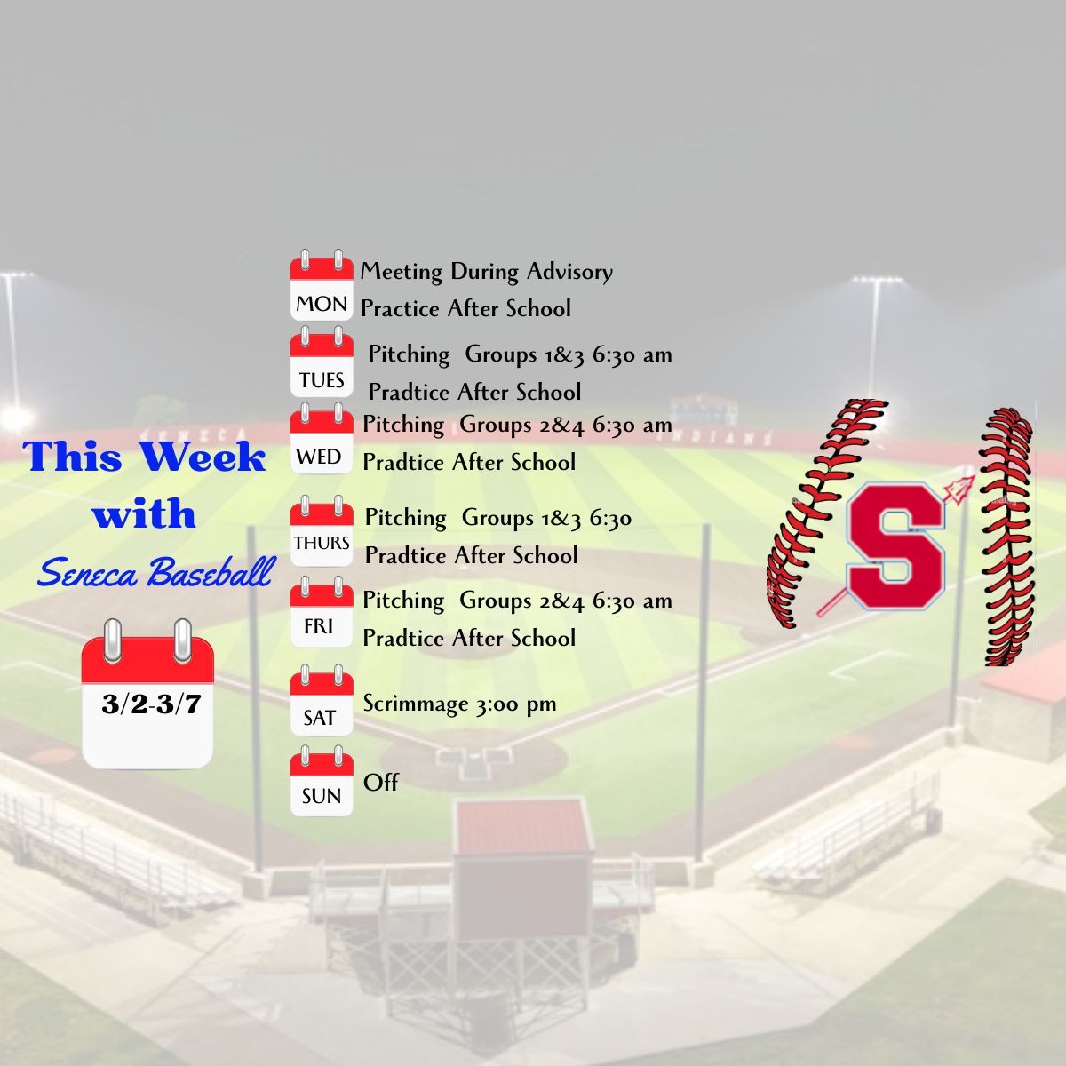 Seneca Baseball tweet media