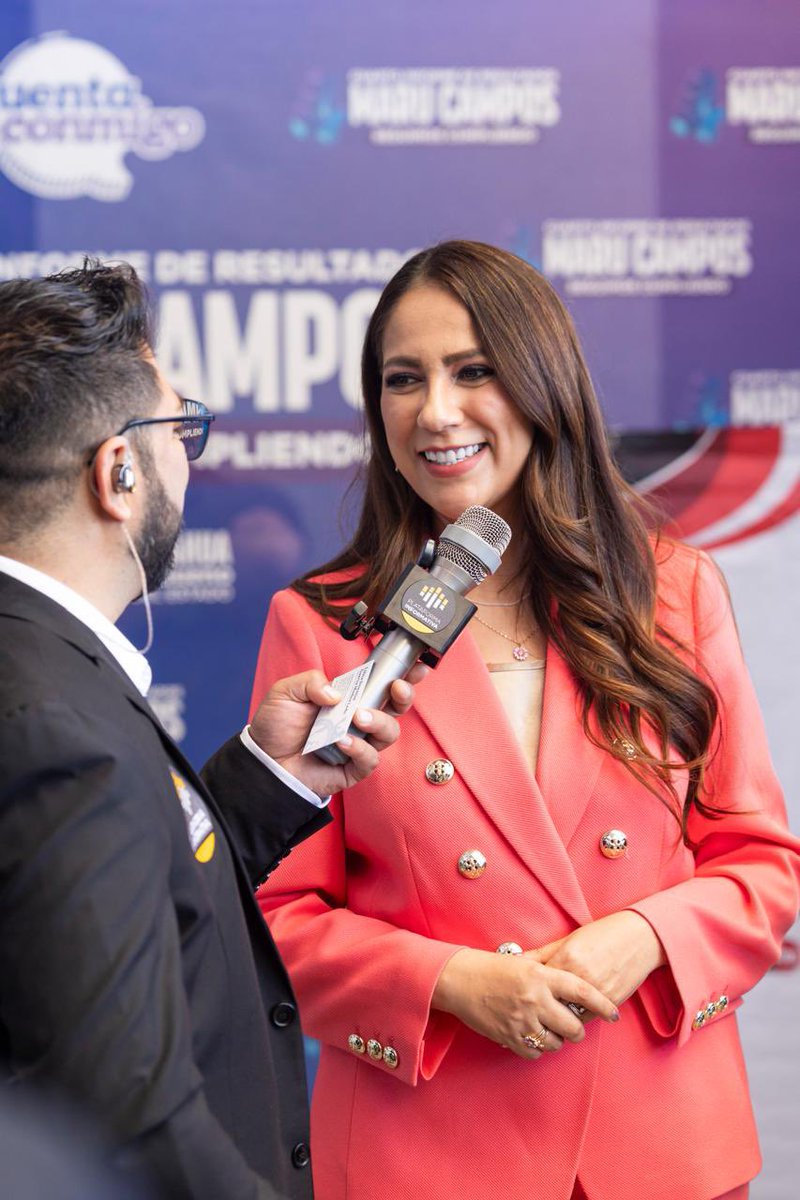 Acompañé a <a href="/MaruCampos_G/">Maru Campos</a>, Gobernadora de Chihuahua, en la presentación de su 4º Informe de Gobierno. Siempre será un gusto respaldar a mujeres que, con carácter y convicción, trabajan todos los días por su gente.

Cuando las mujeres gobernamos con firmeza y corazón, demostramos