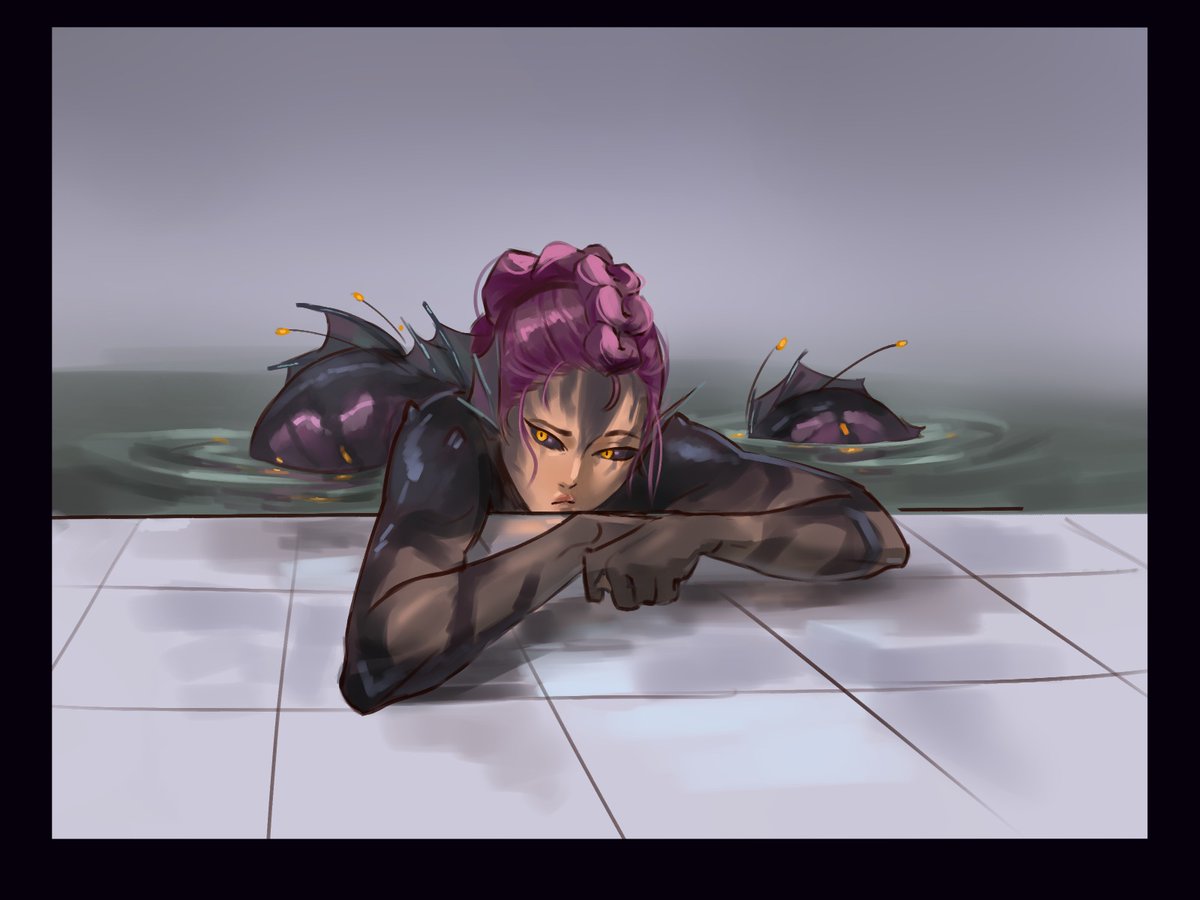 estrilex48's tweet photo. WIP 
College is killing me, but i want to finish this comiiiic 

#KPOPDEMONHUNTERS #kpopdh #Polytrix #wip https://t.co/WFppljZsKy