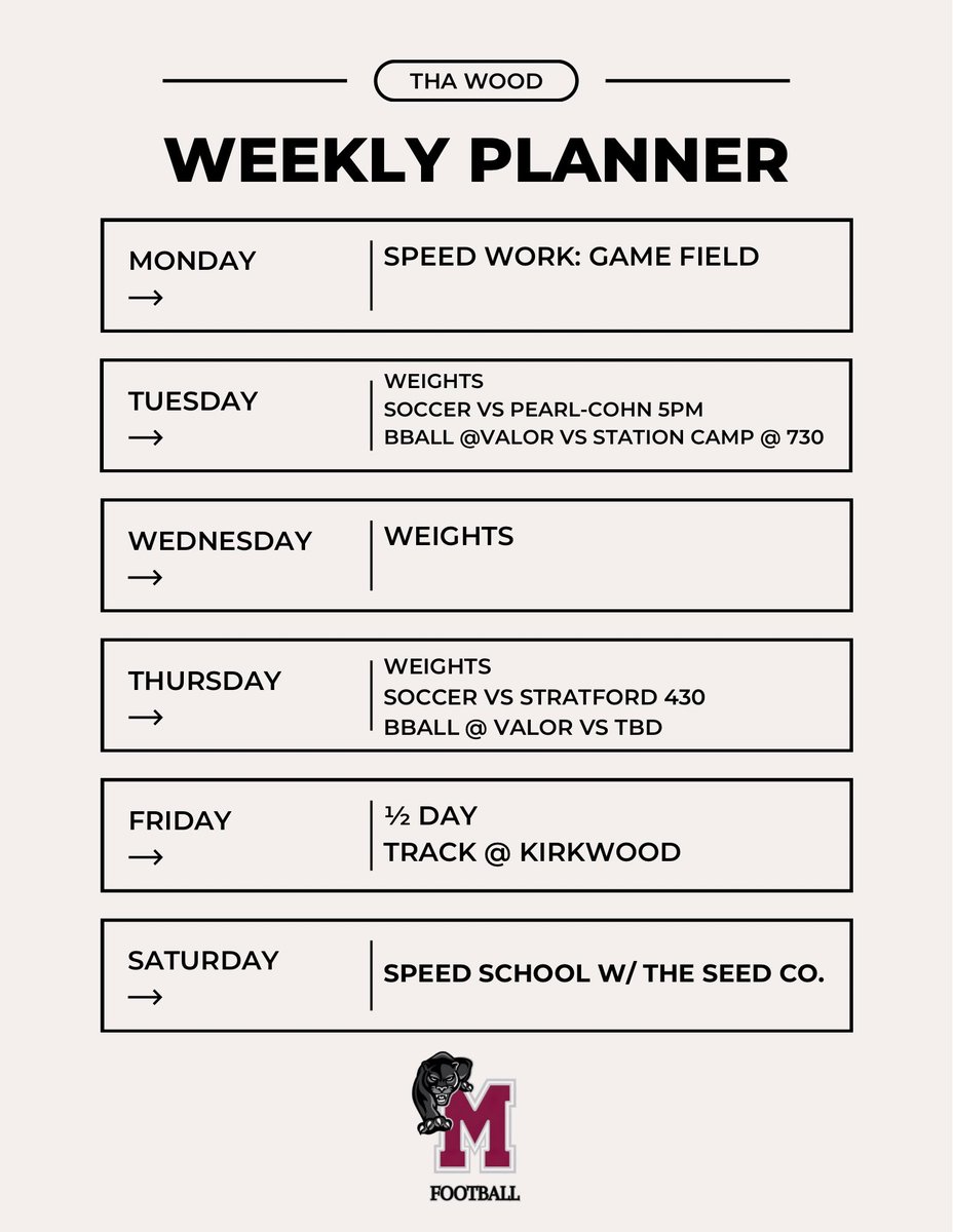 Maplewood Football tweet media