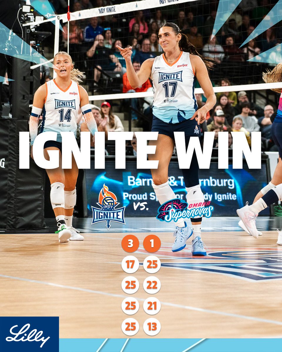 Indy Ignite Pro Volleyball tweet media