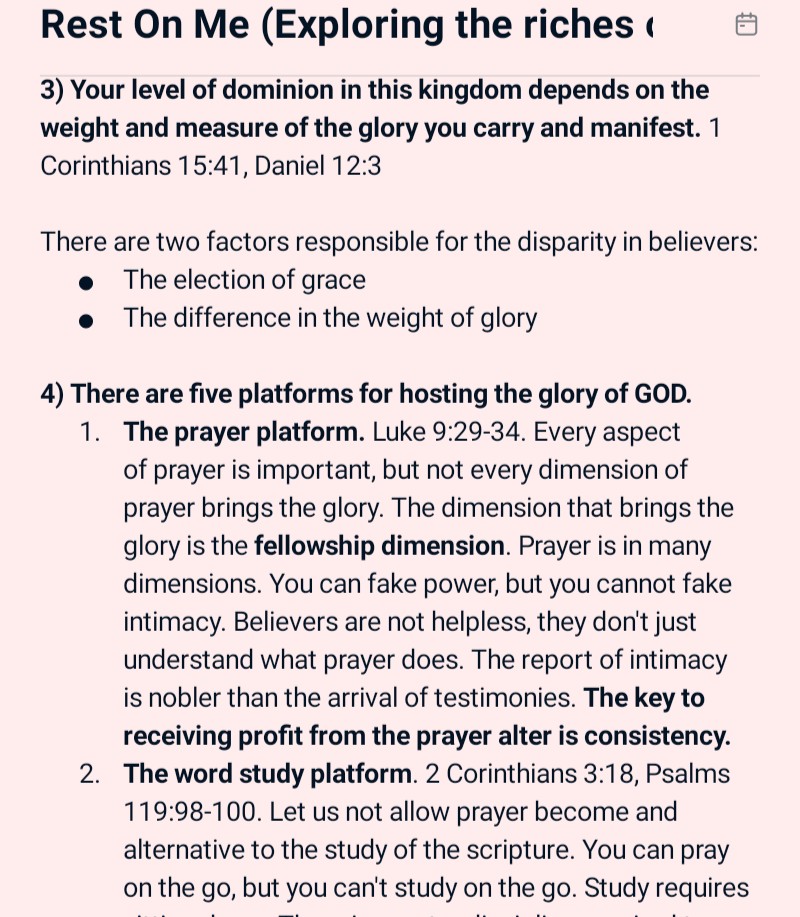 estherannuduma's tweet photo. Rest On Me (Exploring the riches of his glory) by Apostle Joshua Selman 
March 1st 2026 https://t.co/BuOmvZFyGC