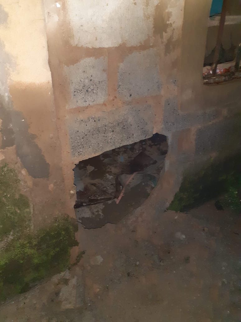 In August 2018, when my last born was barely 2 weeks old, something I will never forget happened.

Around 2AM, while we were asleep, our room suddenly collapsed on us and it was raining heavily.

In that moment of confusion and fear, I had to shout for help.
Thankfully, a