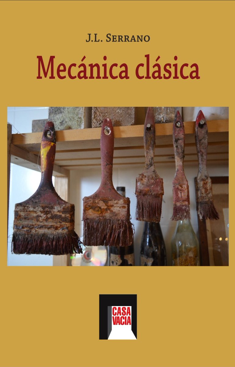 proyectoKTP3's tweet image. De su intro: «La estrategia discursiva es similar a la técnica de las chinampas: se busca ganar terreno fértil en zona lacustre. El rigor de la forma se constituye en el mayor aliado y el peor enemigo».

«Mecánica clásica» es un volumen de poesía de J.L. Serrano.

#ktp3
#remix