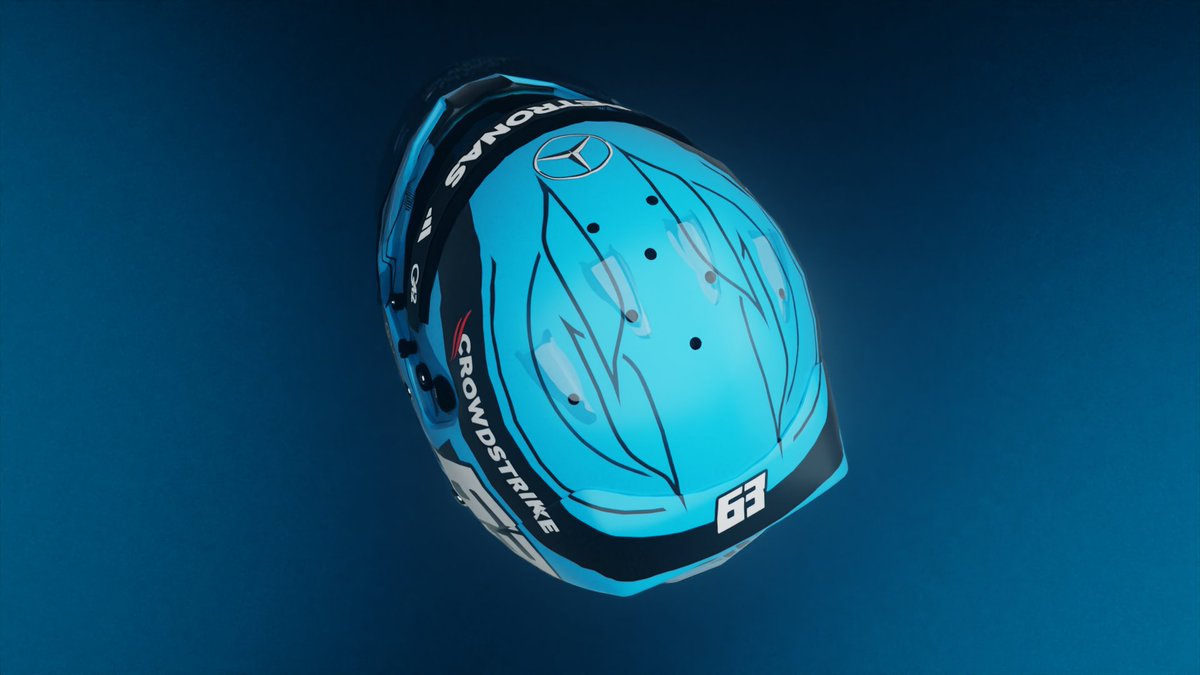 Day 26 | George Russell | Mercedes AMG F1

<a href="/GeorgeRussell63/">George Russell</a> Helmet Design Concept  

One design per day until 8 March to celebrate the start of the new season, imagining helmets for the 22 drivers and liveries for the 11 teams.  

#Mercedes #f12026 #GeorgeRussell