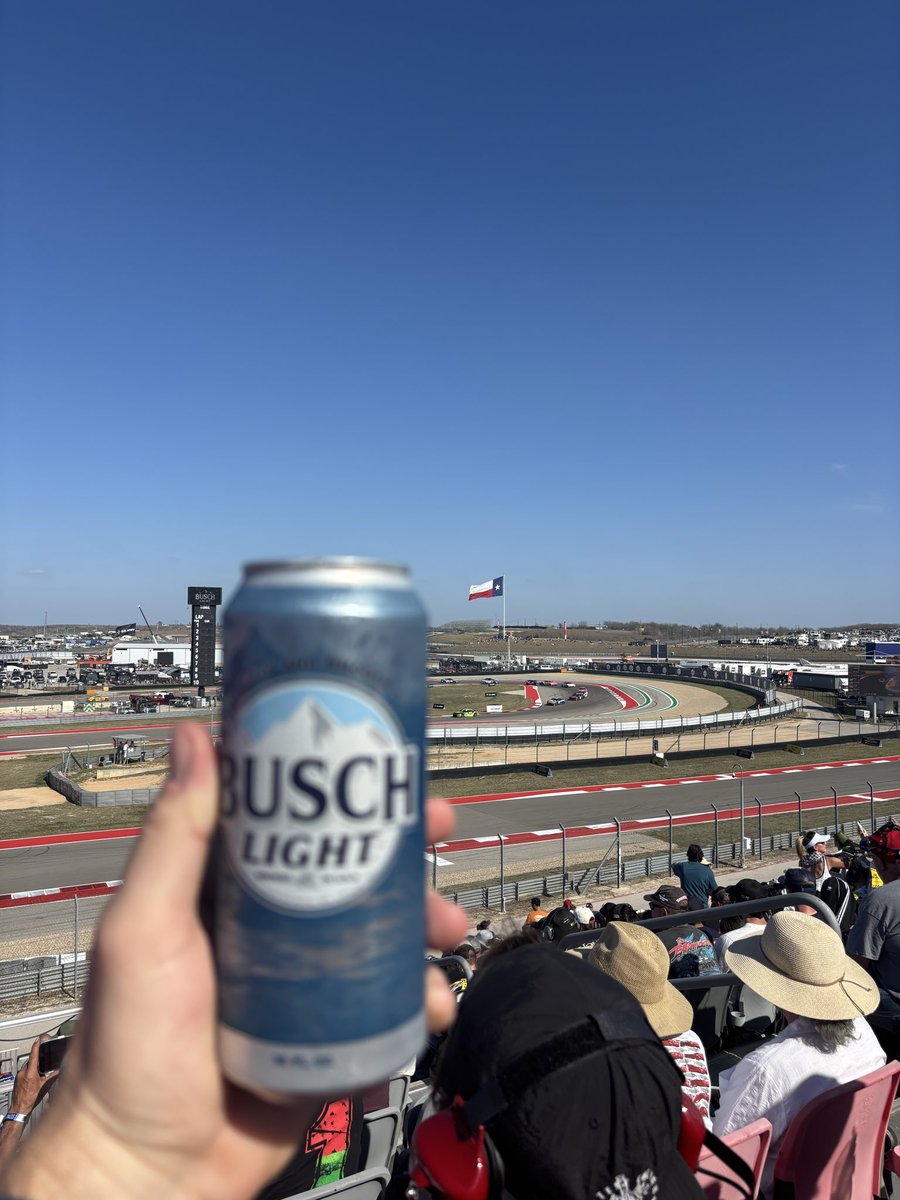 SethHenderson1's tweet image. #NASCAR #COTA #RossChastain #BuschLight #NASCARatCOTA