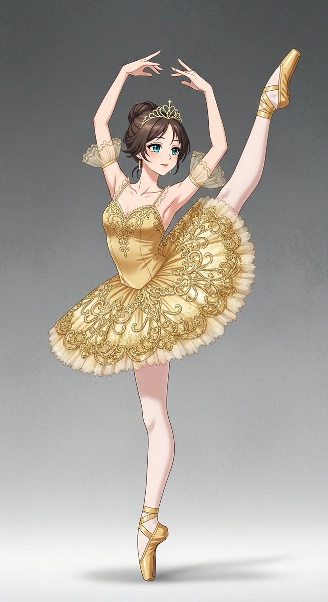 TuTulah #KinonnaAdams #balletgirl #バレエ少女 #OC #ballerina
