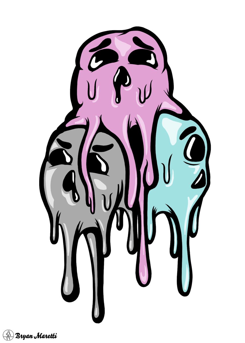 MarettiReady's tweet photo. 3 Melting Heads (Thought I go back to drawing liquid heads for the time being)

#digitalart #digitalartist #illustration #artist #art https://t.co/KSL8aE0Hnt