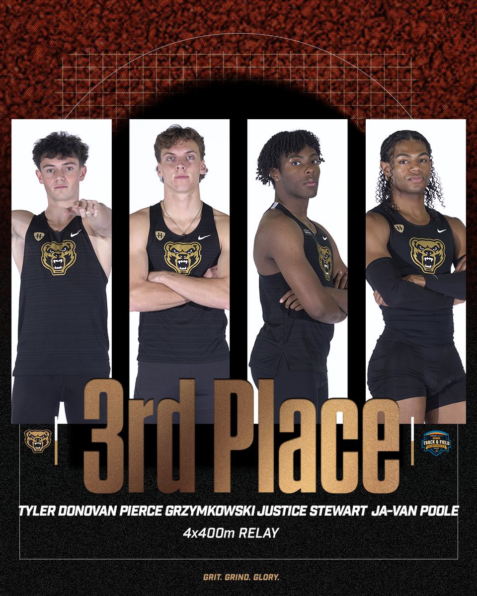 OaklandTrackXC's tweet photo. The A team takes home the bronze✨

#UnleashTheGrizz https://t.co/V5Hg4vQo3a