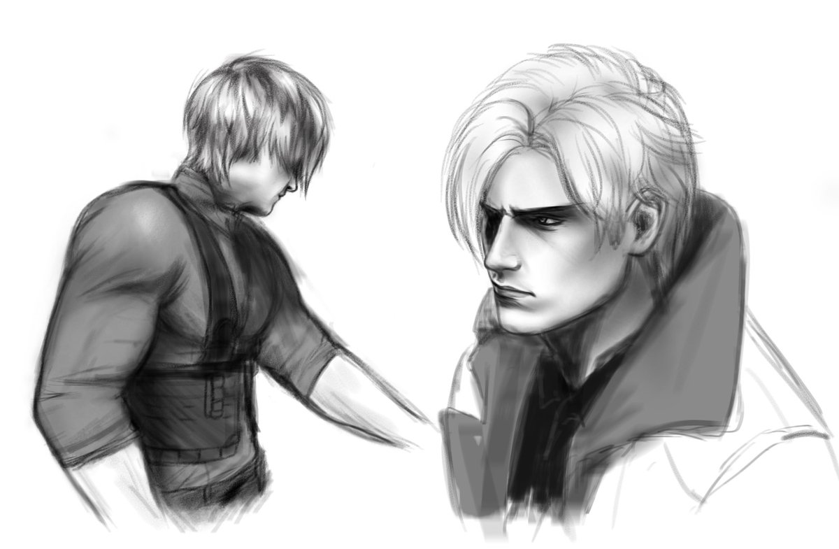 sketch #LeonKennedy #ResidentEvilRequiem #sketch