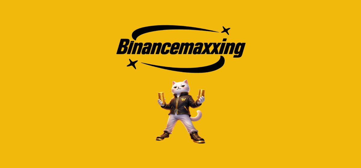 Binancemaxxing's tweet photo. Binancemaxxing (noun) — The act of fully optimizing one’s participation in the Binance ecosystem. Through trading, staking, farming, building, or earning - to maximize personal growth, opportunity, and on-chain presence.  

If you are reading this - you are already Binancemaxxing

Binancemaxxing（名词）—— 全面优化个人在币安生态系统中的参与行为。通过交易、质押、挖矿、构建或赚取等方式，最大化个人成长、机会与链上存在感。如果你正在阅读这段话——你已经在 Binancemaxxing 了。

0xc0820faa1e8dd6dfad6884b1a1ef30e80c754444