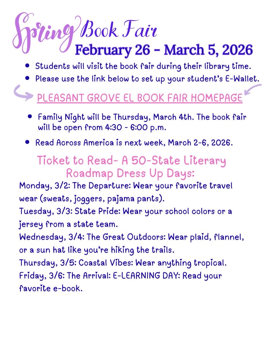 Pleasant Grove Elementary School tweet media