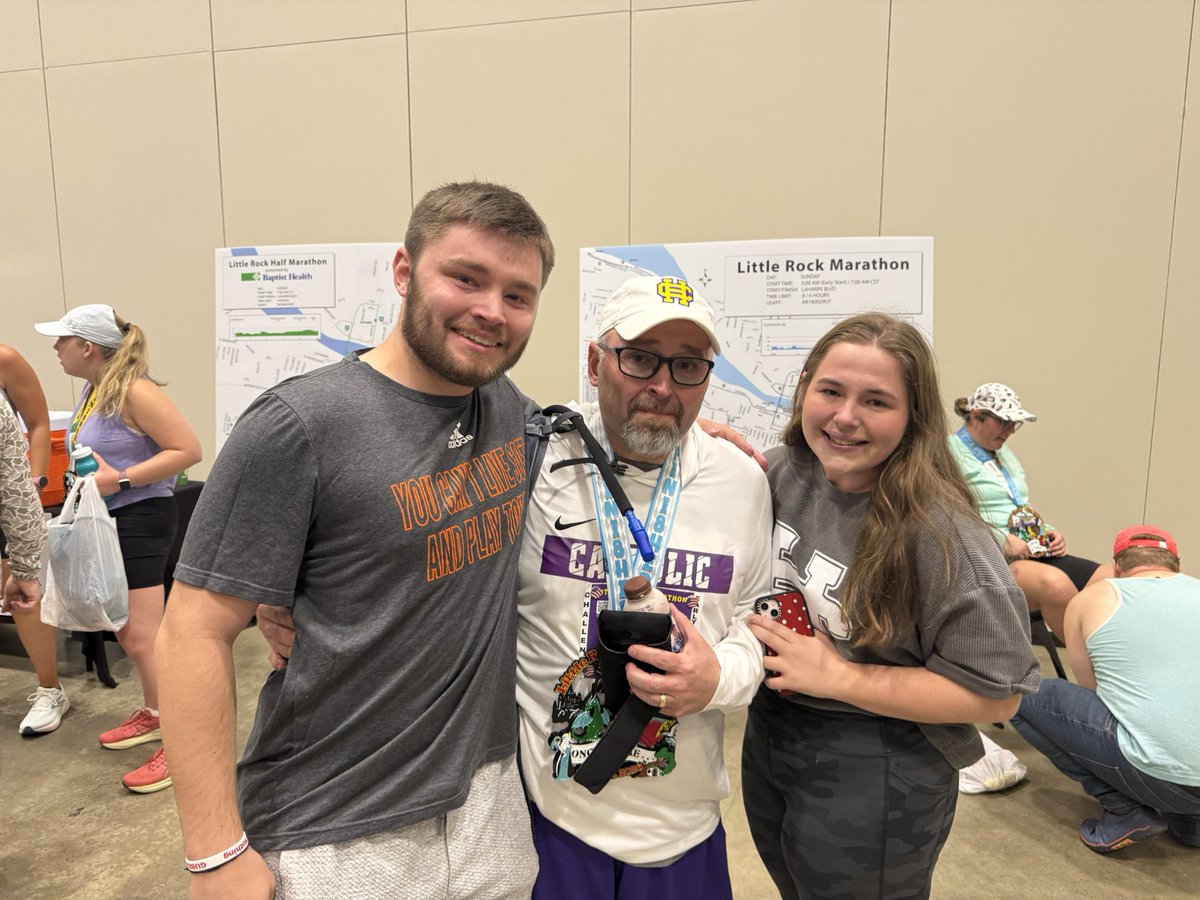 kennyjr65's tweet photo. What a day! The culmination of a lot of work. I am exhausted but accomplished. 26.2 miles and a lot of tears at the end. @Anthony92395 @addiemae1023 #LRmarathon https://t.co/r1WfDS63fl