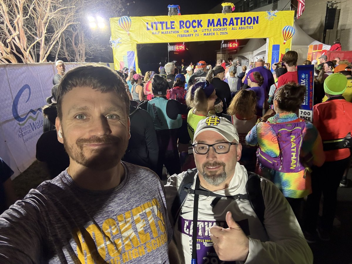 kennyjr65's tweet photo. What a day! The culmination of a lot of work. I am exhausted but accomplished. 26.2 miles and a lot of tears at the end. @Anthony92395 @addiemae1023 #LRmarathon https://t.co/r1WfDS63fl