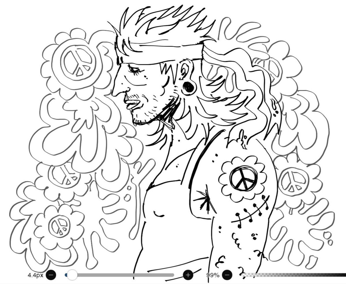 solid snake doodle that i really love... and wanna share with u 🦄🦄☮️🌈🌈🌈
#mgs