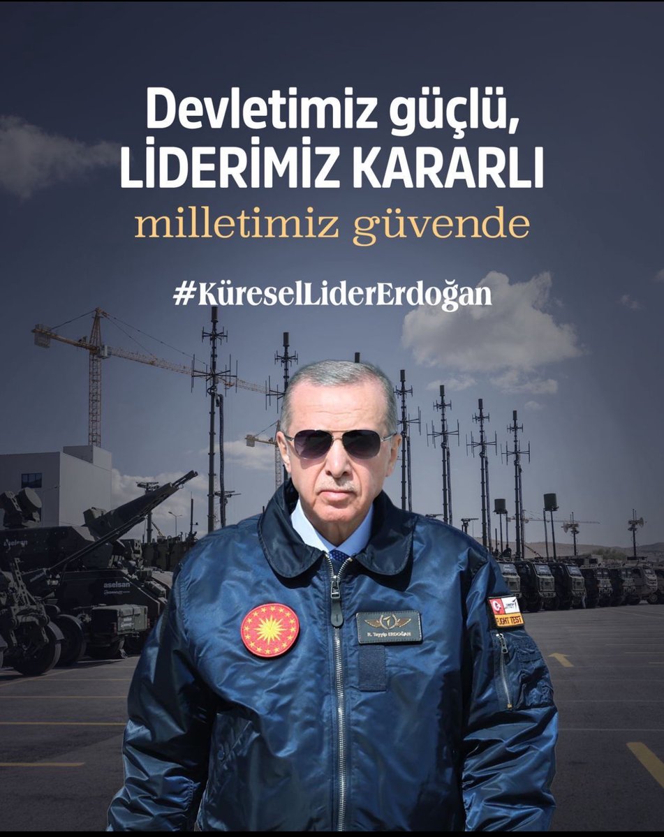 Devletimiz güçlü, 
Liderimiz kararlı 
Milletimiz güvende 
Allah başımızdan eksik etmesin seni Reis. <a href="/RTErdogan/">Recep Tayyip Erdoğan</a> 
#küreselliderErdoğan