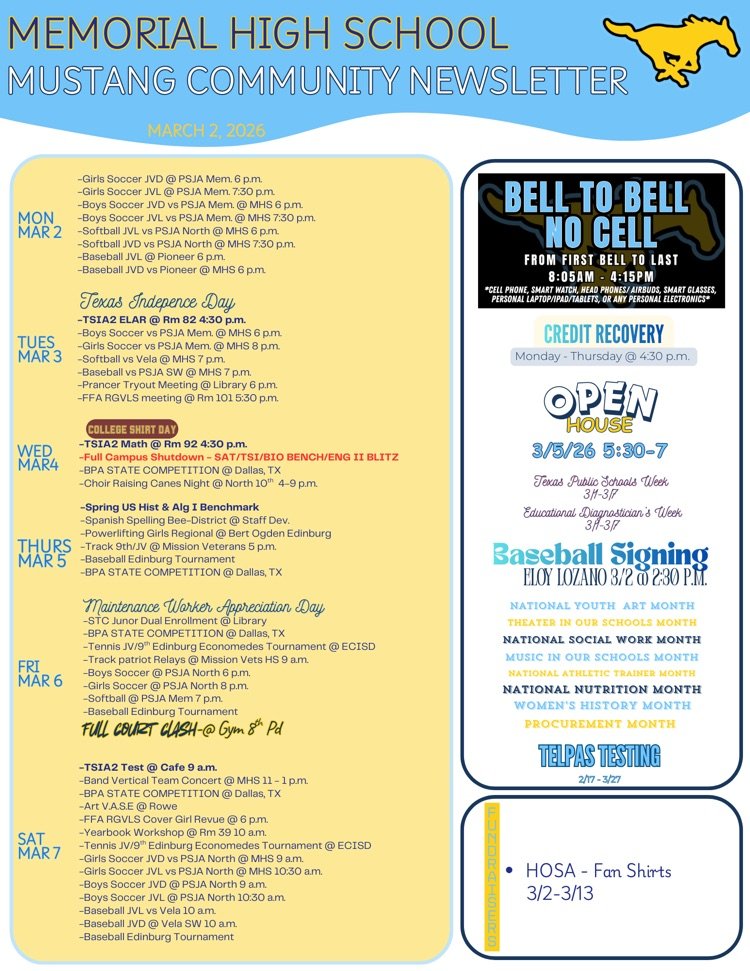 Memorial High School tweet media