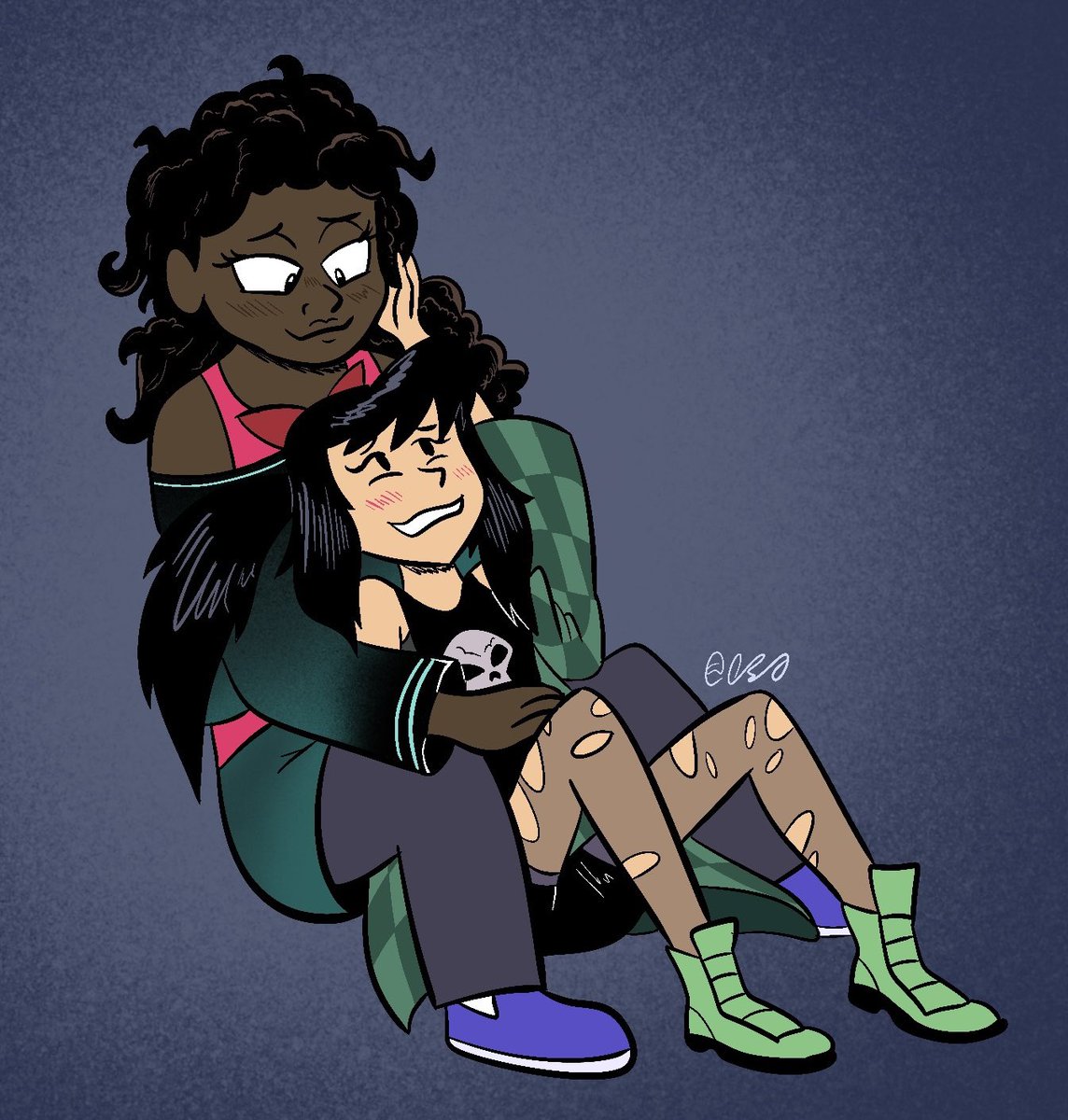 ToonLover01's tweet photo. Timeskip Miko and Sylvia for the heart and soul 🩷
@4BrandonJS4 
Designs by @ArchyDuk_LT 
#erma #webcomic #webtoon https://t.co/DDLcccQ3Kz