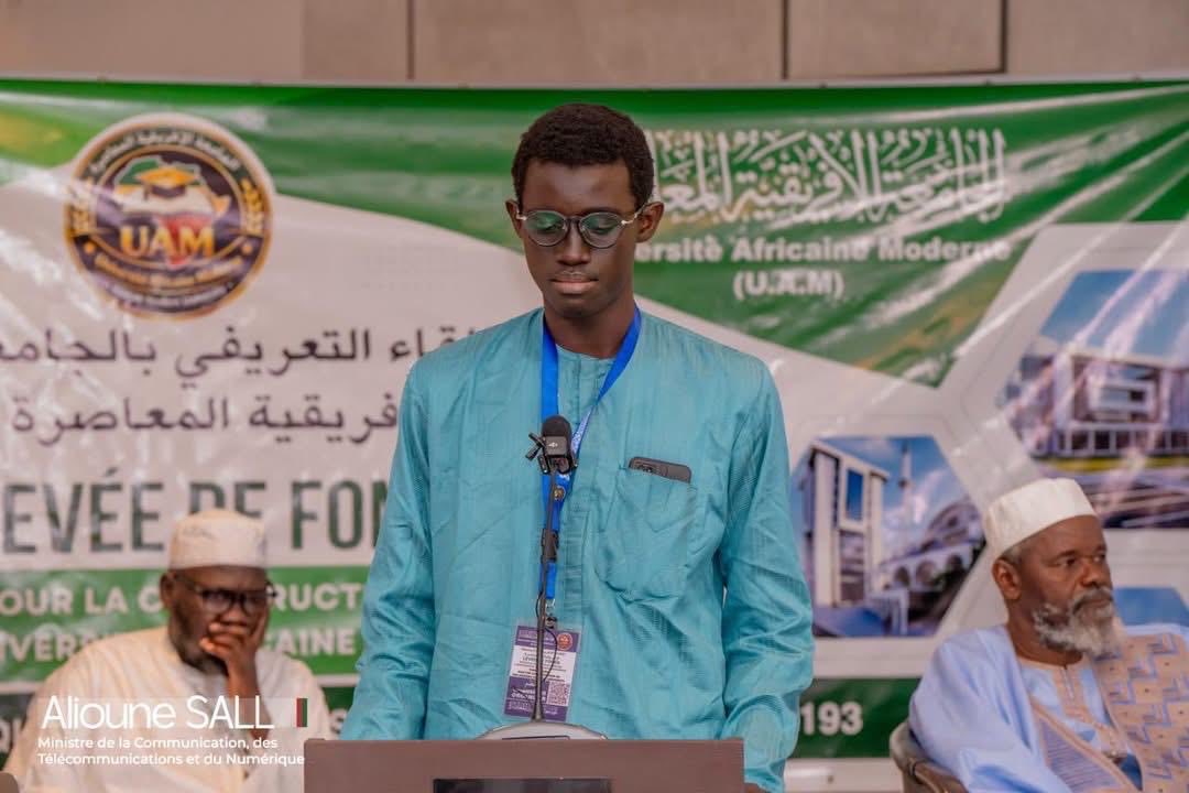 SALLAlioune20's tweet photo. Former une élite intellectuelle africaine ancrée dans les valeurs islamiques.

Honoré d’avoir participé à la levée de fonds du futur campus de l’UAM à Diamniadio : 4 ha dédiés à l’excellence, à la recherche et à la formation.

Soutenir l’UAM :  🔗 https://t.co/ZkCvsYqIfQ

#UAM https://t.co/0L3wSjZukB