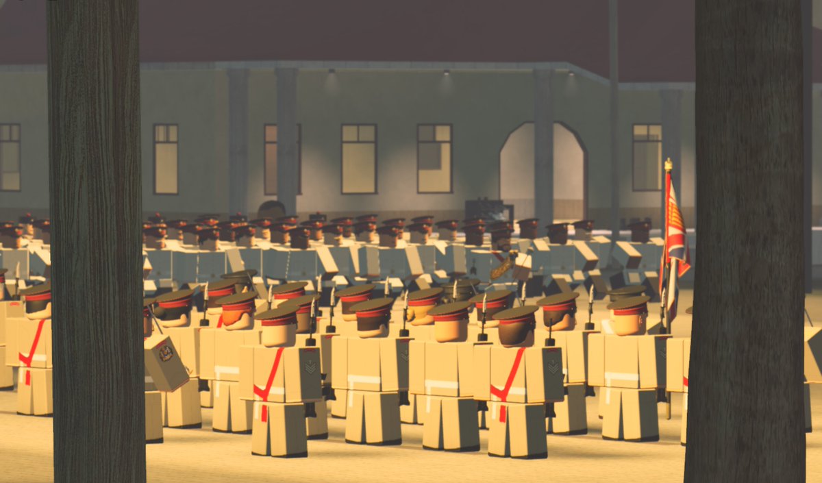 RbxGds's tweet photo. Tonight, the 1st Battalion Grenadier Guards concluded Exercise Perkasa Shield in Malaysia by conducting the magnificent ceremony of Trooping the Colour. The King's Company, having won Top Company for Exercise Perkasa Shield, formed the Escort to the Colour. https://t.co/YEVWeIHvnt