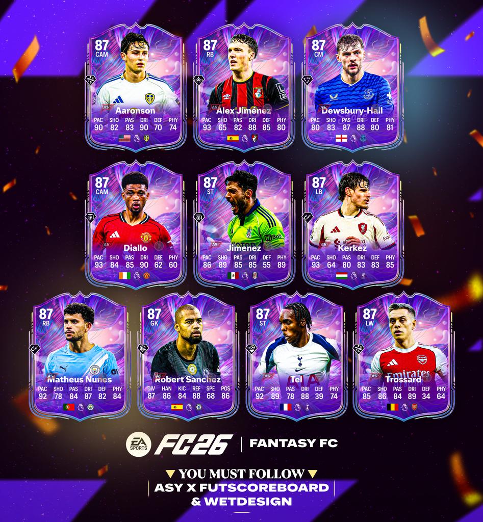 Which FUT Fantasy Live players did you take? Trying to weigh up if it's worth taking someone else... 🤔

📷 <a href="/AsyFutTrader/">ASY FUT</a>
