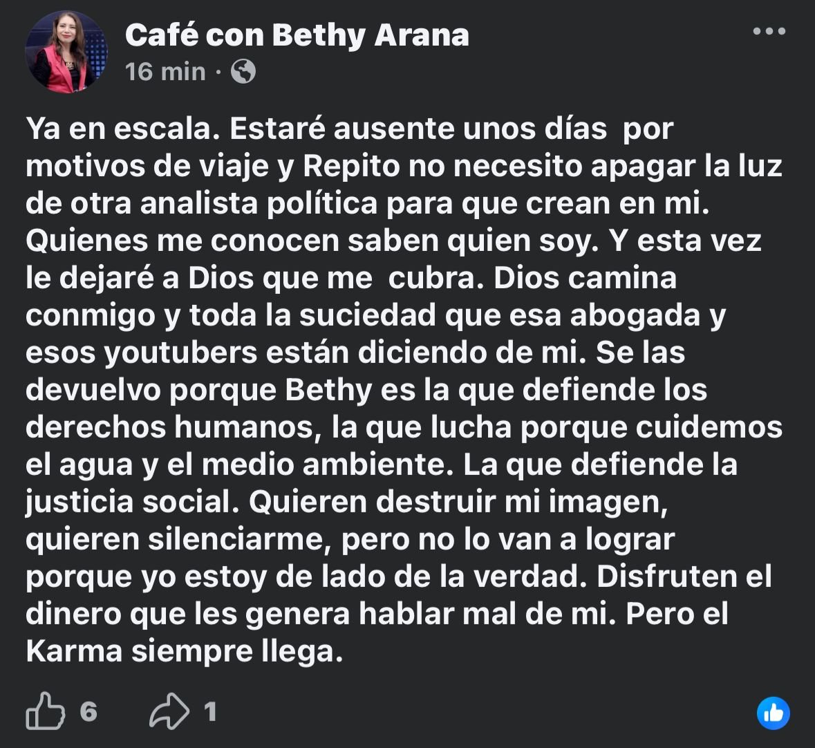 😂😂😂😂😂😂la perseguida politica