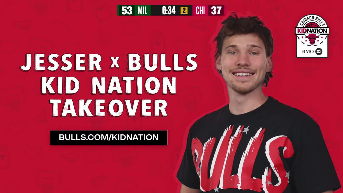JESSER FROM HALF-COURT 🤯
@Jesser's half-court shot won $10K towards higher education for two Bulls Kid Nation All-Stars!