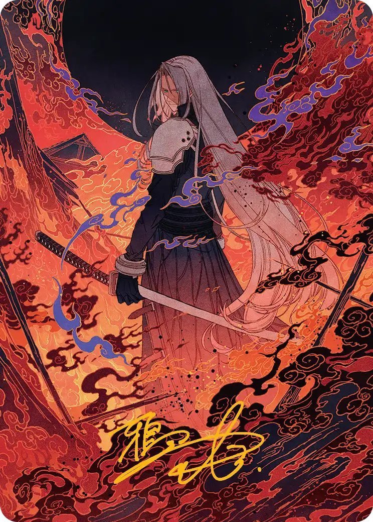 Official art | Magic the Gathering x Final Fantasy - Sephiroth