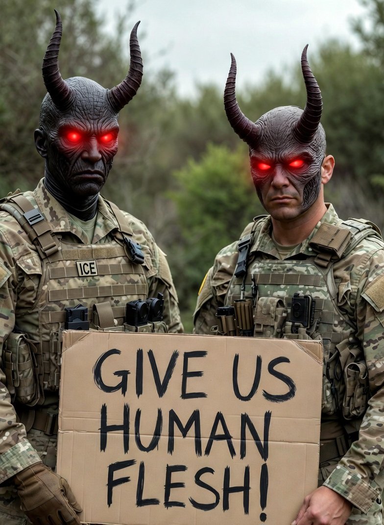 HedgehogsOfX's tweet image. #ICEagents #ICE #demons