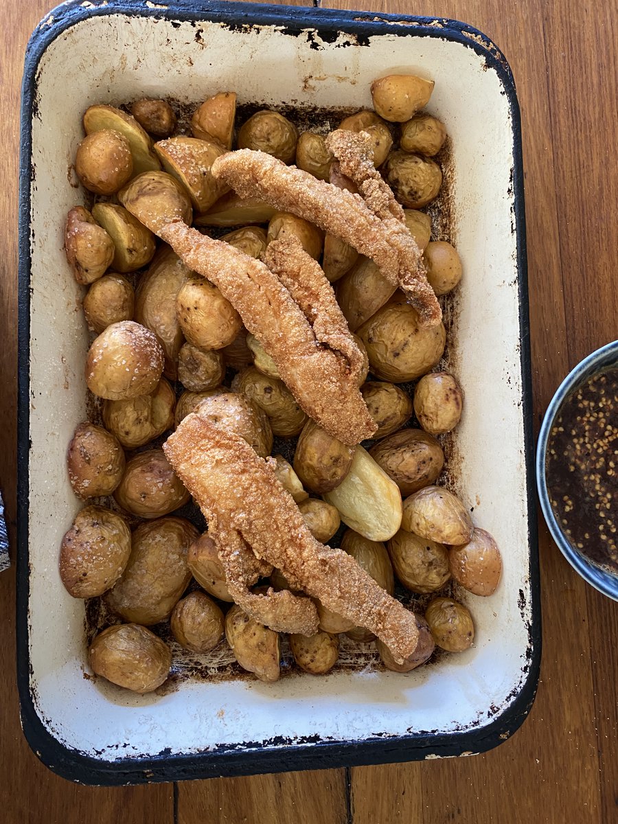 Homemade fish and chips

We haven’t eaten any takeaway or restaurant food for five years and I’ve never felt better. 

I got fed up with turning a blind eye to the unhealthy ingredients. If I want organic potatoes and healthy fish fried in tallow, then I need to make it at home.