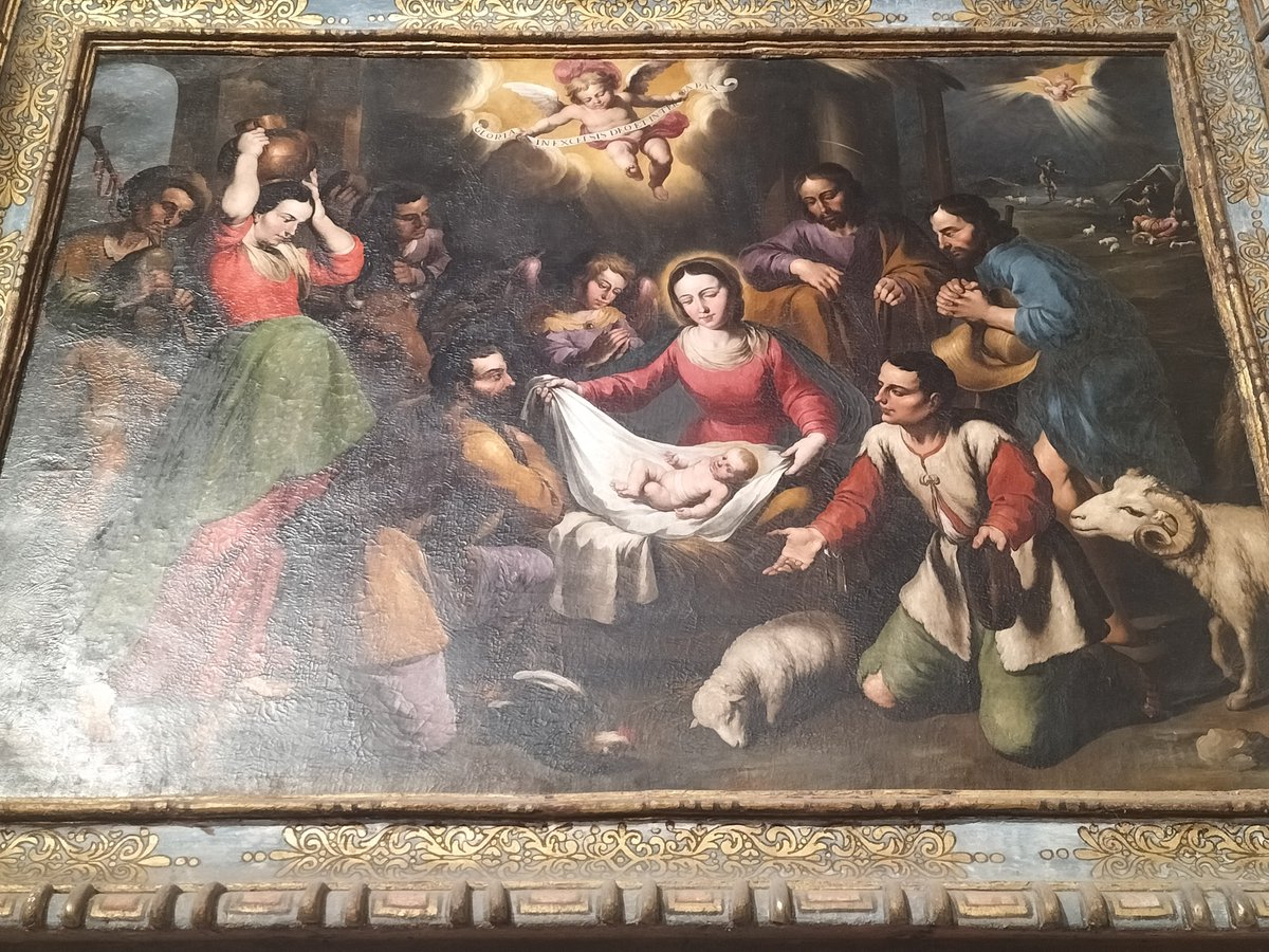 A un niño llorando al Yelo,de Francisco Guerrero.Polifonía renacentista de último tercio siglo XVI.
La Adoración de los Pastores,Ignacio de Ries en Catedral de Segovia.Pintura barroca del 2° tercio del siglo XVII. 
Maravillas de #arte y #musica en España..
youtube.com/shorts/vapT-to…