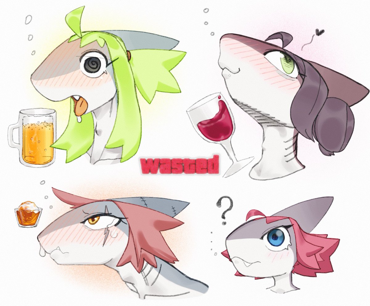 Drunken Sharks🍺🍷🥃❔🦈