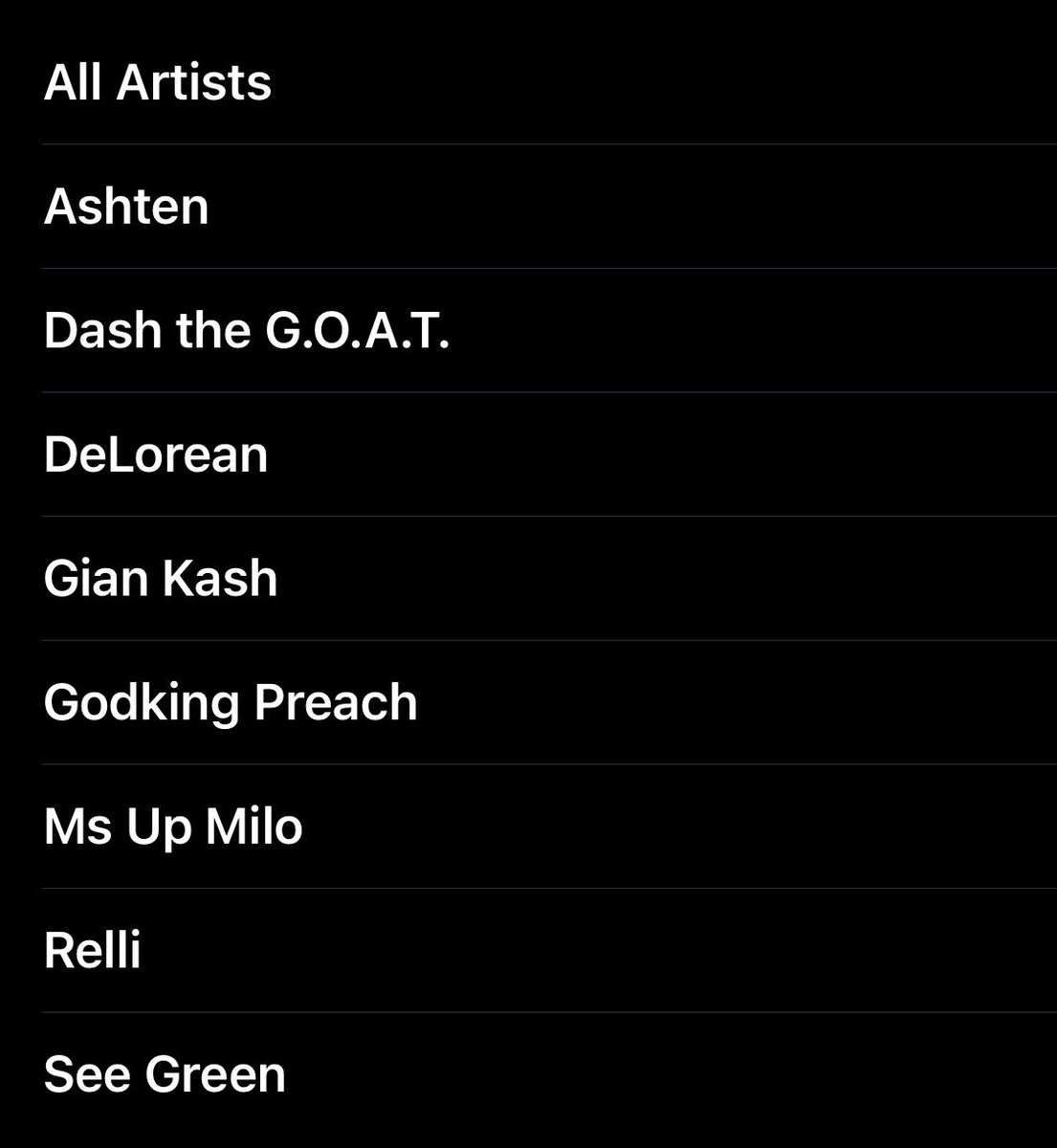 Don’t confuse us with those other platforms…WE BUY MUSIC! 

A couple hundred dollars in SUPPORT…