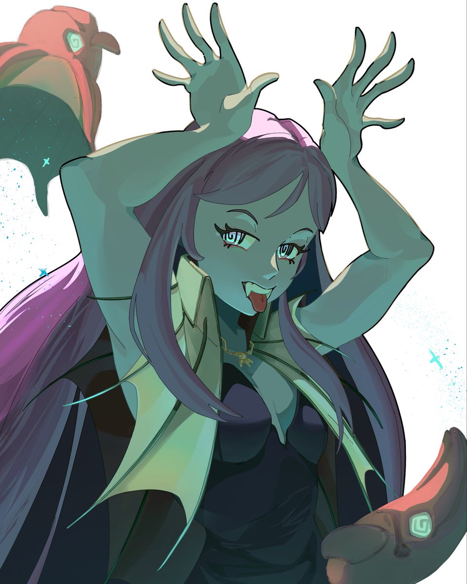 emfriedrice's tweet photo. Me and @TanakTiri did a collab!!! Please check out his beautiful drawing of my oc Elaria!
I drew his oc Roxana 
#artcollab #art https://t.co/OeX9btYH9a