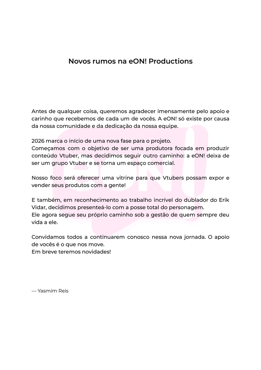 eON! Productions tweet media