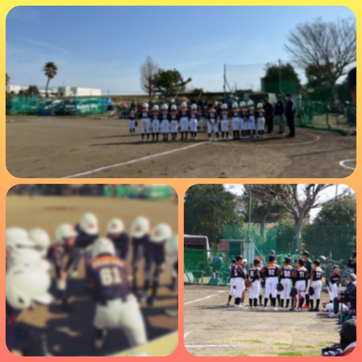 ms_baseballteam's tweet photo. 対外試合解禁⚾️
昨日はオープン戦初戦でした✨️
初戦で緊張気味の選手も多数…
勝利はしたももの、やってきた事が出来なかった場面も…
常に平常心を保つのは無理
緊張感に慣れて状況判断を出来るように！
 🔗https://t.co/RtW9JhifHt 
#学童野球 #少年野球 #ムーンスターズ #茅ヶ崎市 #小和田小 https://t.co/7QAVI8HMoK