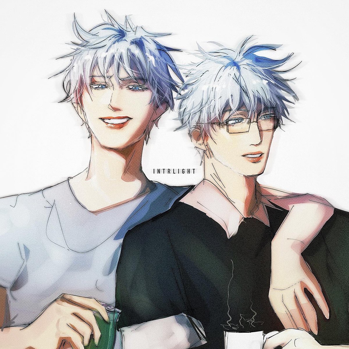 #gojotwins hopping on the trend 

#jjk #fanart #gojo