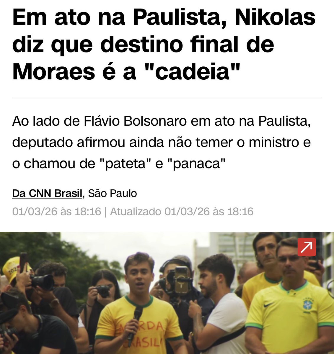 Nikolas Ferreira tweet media