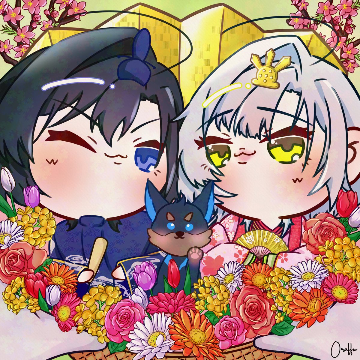 #dear_u_san #ur_ärt 
3月！ ちょっとずつ暖かくなってきたね