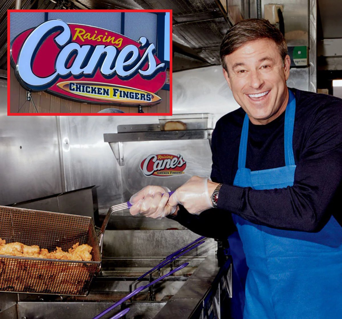 Raising Cane’s founder and billionaire Todd Graves revealed that his college professor gave him an F on his business plan, which turned out to be Raising Cane’s, now worth $22 billion 💯