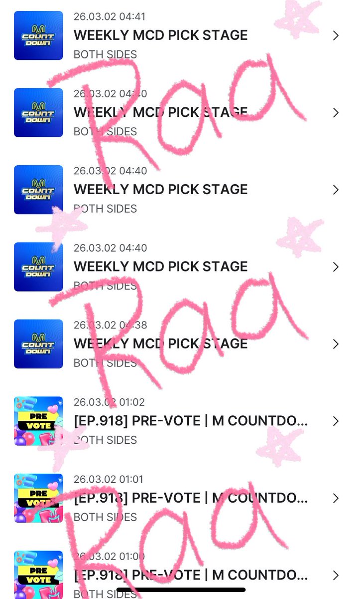 done vote mnet+ weekly mcd🏃🏻‍♀️‍➡️🏃🏻‍♀️‍➡️🏃🏻‍♀️‍➡️