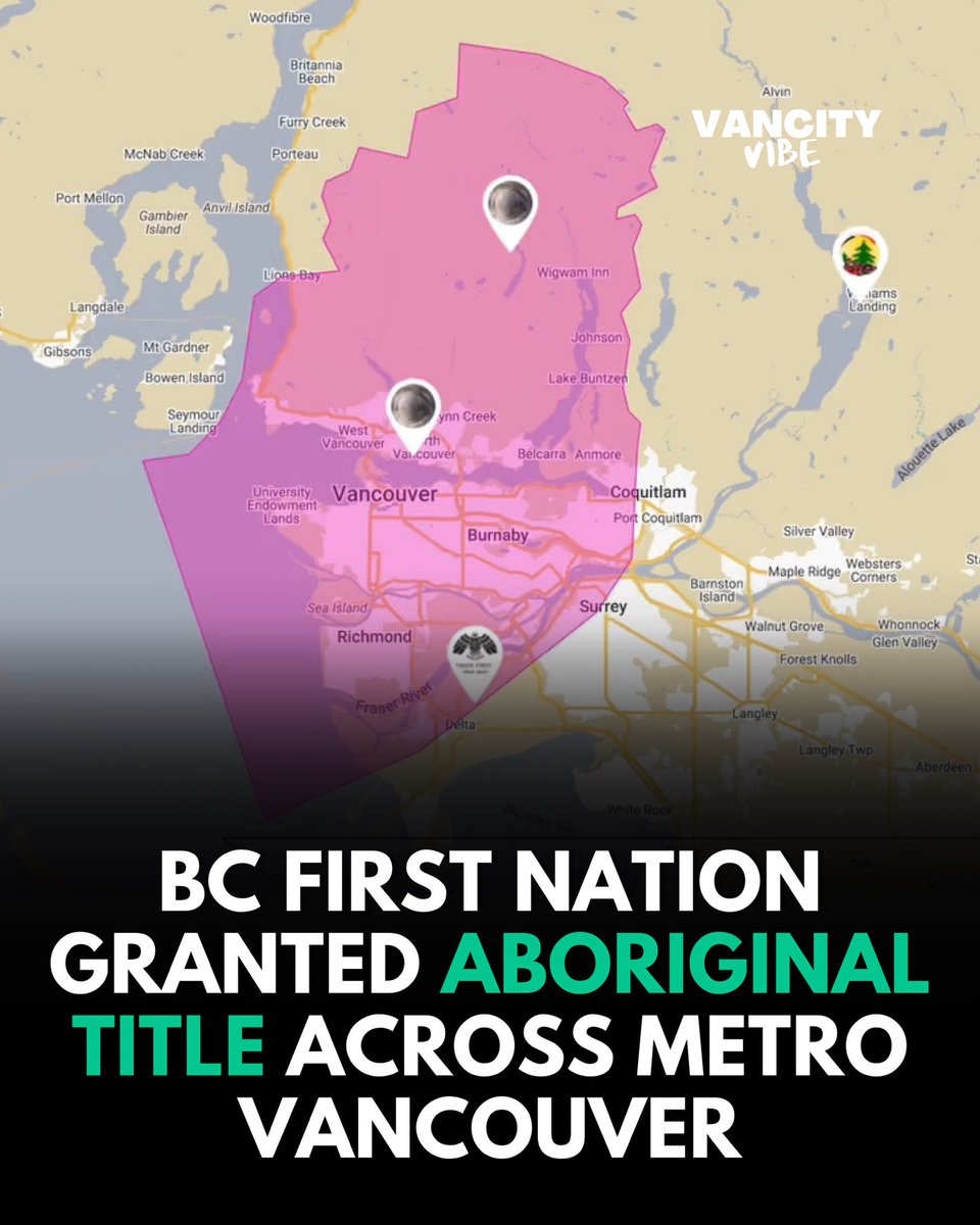 VancityV's tweet photo. The Government of Canada and the Musqueam Indian Band have signed three agreements recognizing Musqueam’s Aboriginal rights, including title, within parts of their traditional territory in Metro Vancouver. https://t.co/8dmFTCPBCF