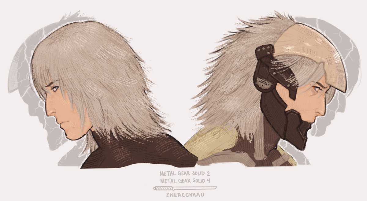 you were the lightning in that rain #mgs